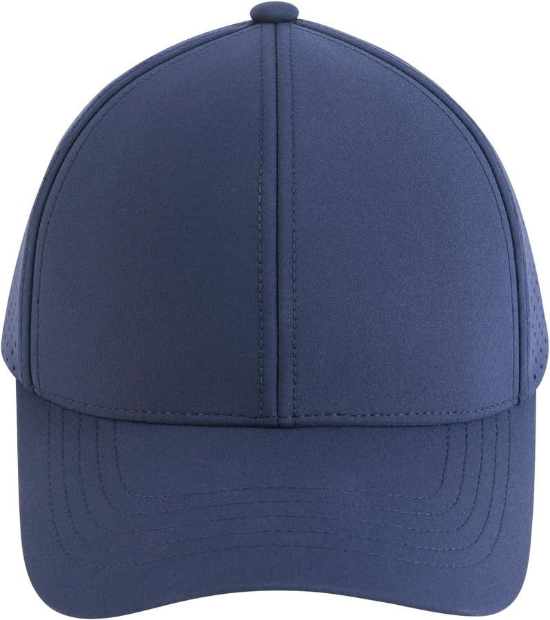 VOBOOM Men Quick Dry Baseball Cap Laser Cut Mesh Ball Curved Brim Snapback Hat - Image 2